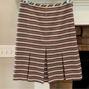 🌿Loft pleated skirt